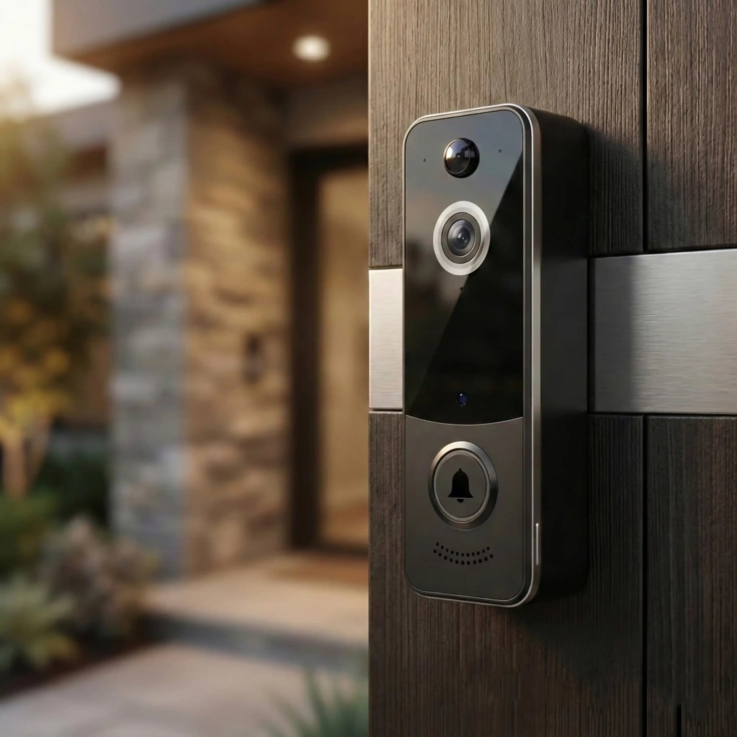 Blusafe Smart Doorbell / Intercom | HD Video Camera, Wireless App Control & Night Vision TTlocks