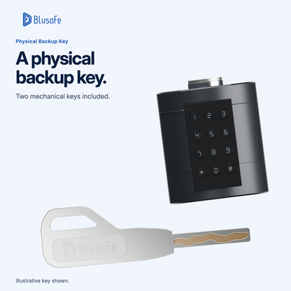 Blusafe Axis — Physical Backup Key
