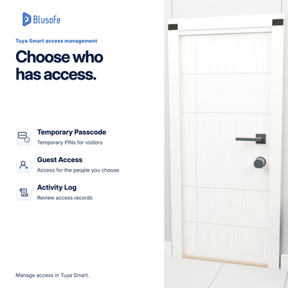 Blusafe Axis — Guest access and activity