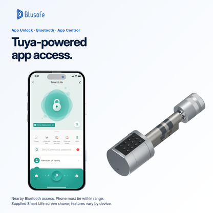 Blusafe Axis — Tuya-powered app access