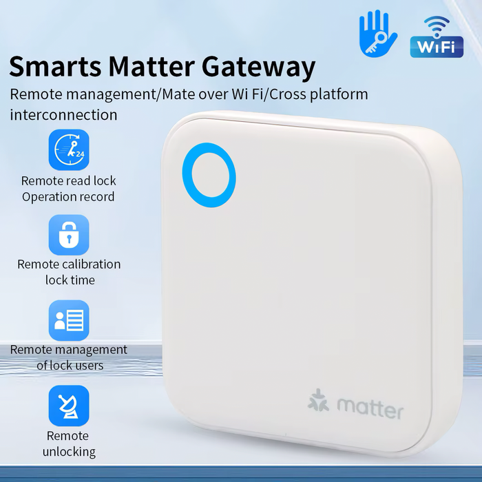 TTLock G6 Matter Wi-Fi Gateway for Blusafe Smart Locks